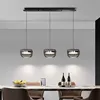 Anillo de luces led para decoración del hogar, lámparas colgantes modernas para sala de estar, comedor, iluminación interior 2
