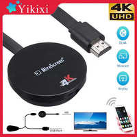 G7 Plus TV Stick 2.4G/5G 4K Wireless WiFi Mirroring Cable Adapter Receiver Display Dongle for iPhone Xiaomi Huawei Android Phone