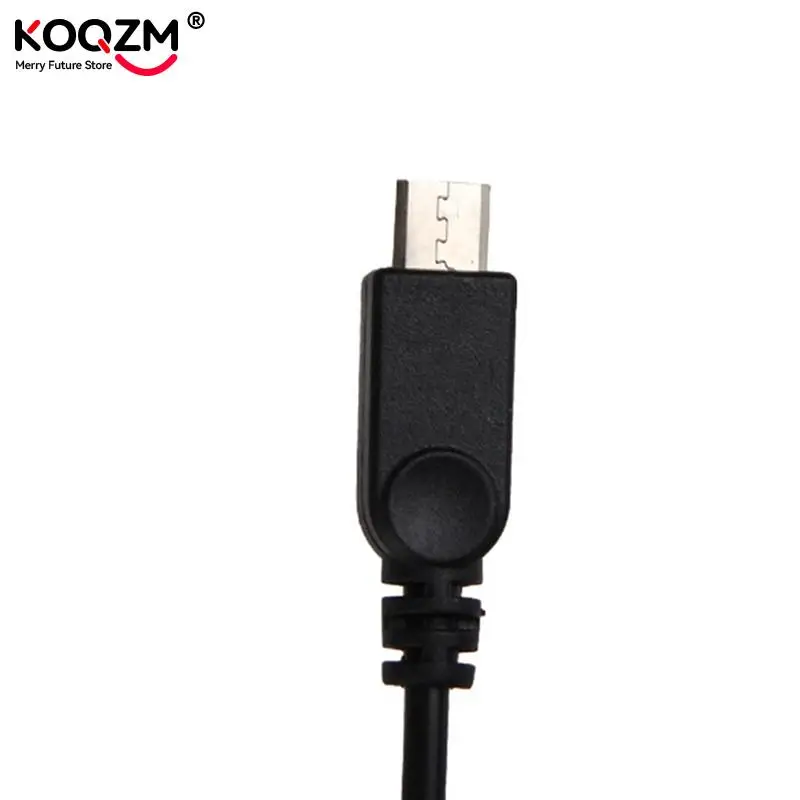 2 In 1 OTG Micro USB Host Power Y Splitter USB Adapter to Micro 5 Pin Male Female Cable 20cm