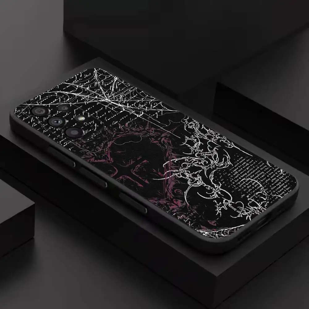 Dark Gothic Cybersigilism For Samsung S 26,25,24,23,22,30,21,10,9,Ultra,Plus,Lite,FE,4,5G Phone Case Black Soft Case view 5