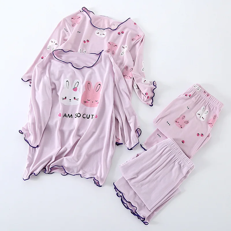 

Новая доставка, детская весенне-летняя футболка, пижамы, детская домашняя одежда для девочек, 2 шт./компл., 100-180 студентов, От 2 до 15 лет, с героями мультфильмов