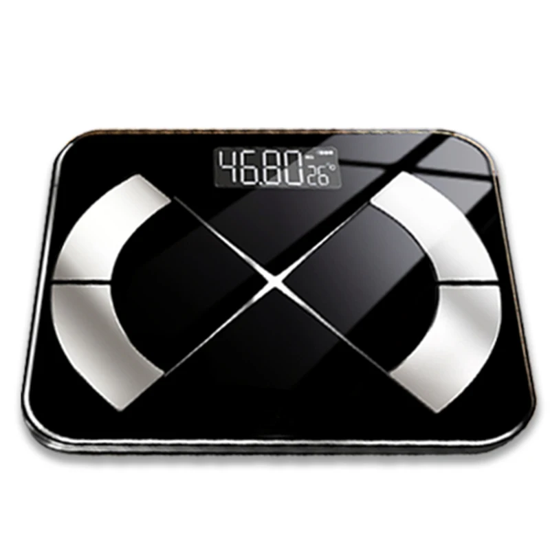 Bluetooth Glass Bathroom Scale Digital Body Fat Analyzer Smart Weight Scale