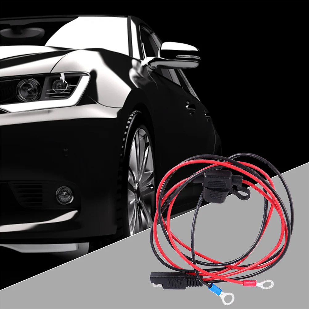 

1 шт., двойной шнур Sae-интерфейса, сверхмощный медный ПВХ-удлинитель Sae, жгут проводов для мотоциклетного разъема