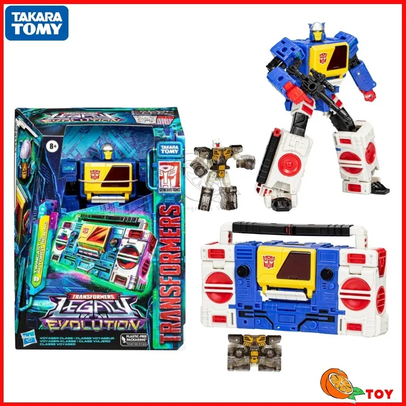 

In stock Takara Tomy Transformers Legacy Evolution Twincast and Autobot Rewind Robot Collection Action Figures Toys and Gifts