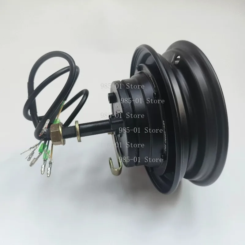 Hub Brake Motor for Elderly Electric Tricycle Rear Wheel, Single-side Shaft Wheel Drive Motor