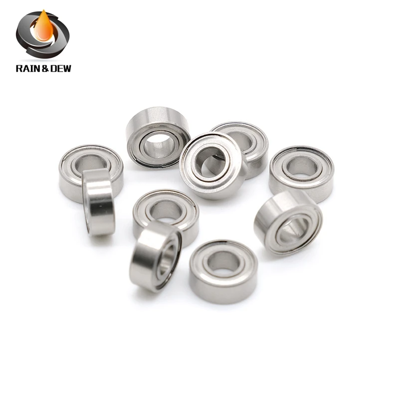 Micro-bearing Stainless Steel Bearing 10PCS S683ZZ S684ZZ S685ZZ S686ZZ S687ZZ S688ZZ S689ZZ Silent Small Bearing