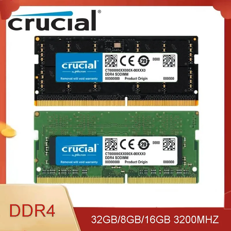 ذاكرة الوصول العشوائي الحاسمة 8 جيجابايت 16 جيجابايت 32 جيجابايت DDR4 2400 ميجا هرتز 2666 ميجا هرتز 2133 ميجا هرتز 3200 ميجا هرتز عصا ذاكرة فلاش #1