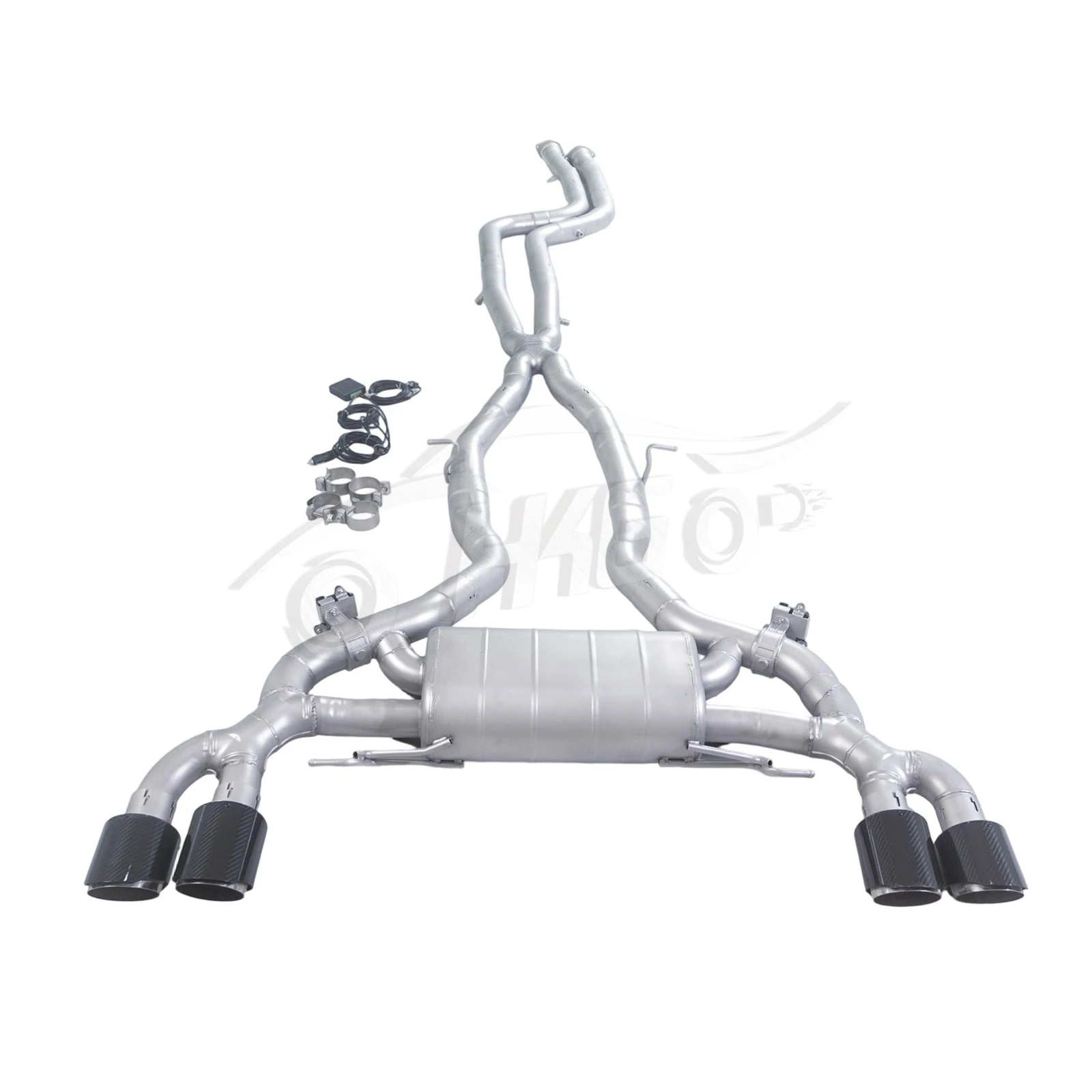 For Exhaust Suitable  18-24 BMW X3M F97 X4M  F98 3.0T S58 304SUS Valvetronic Exhaust System Muffler