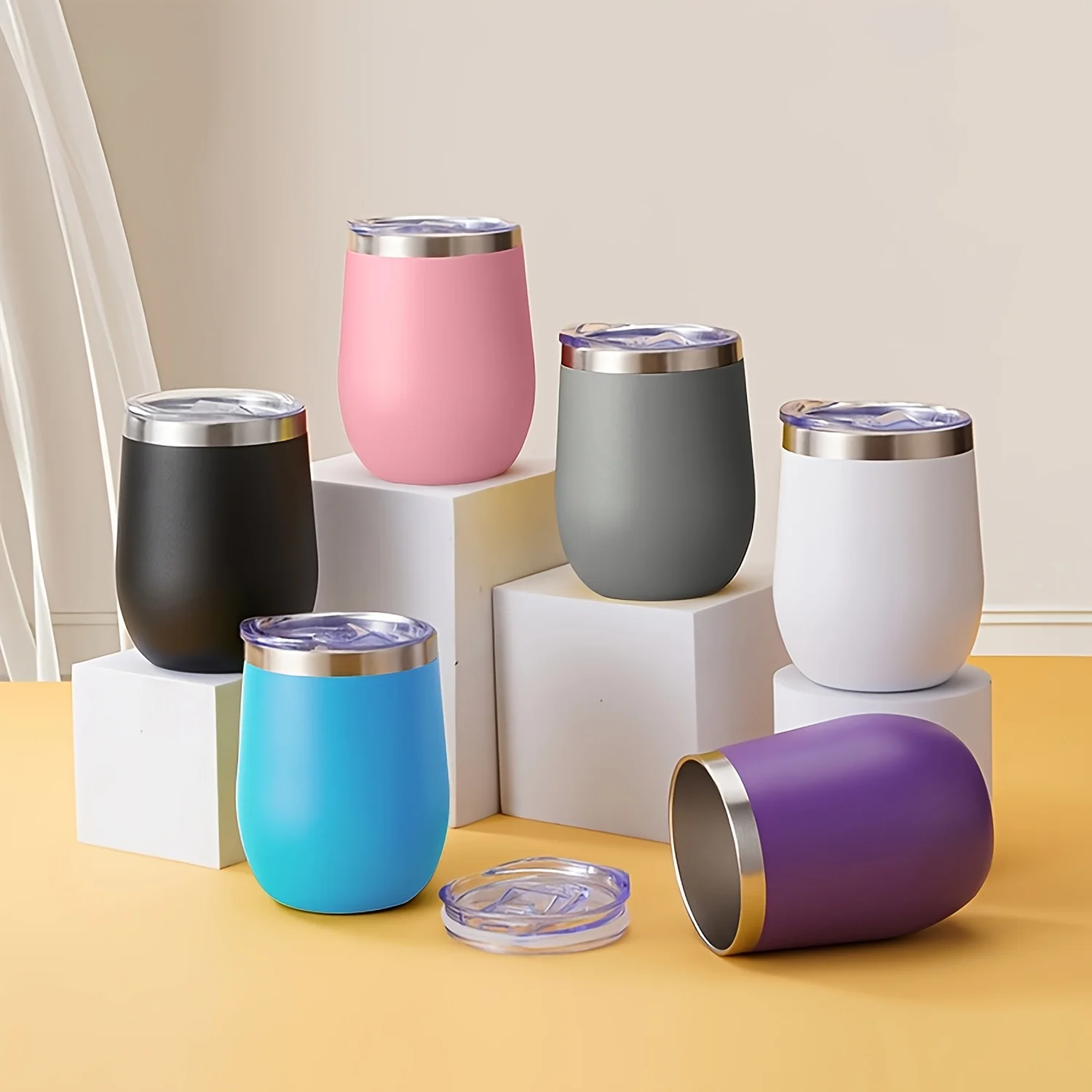 

Insulated stainless steel travel mug, Madai tea cup, anti overflow cover, and Madai straw, including extension straw and brush