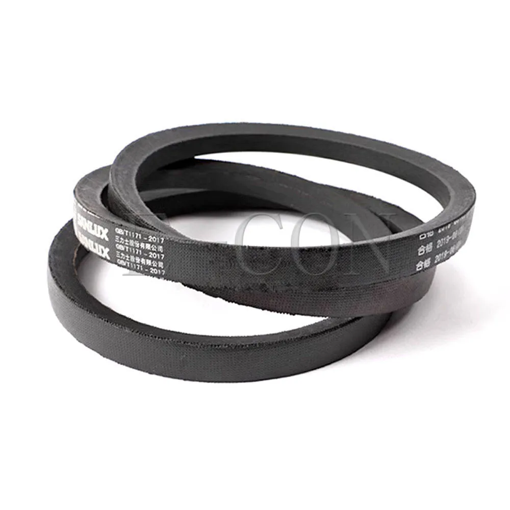 B Type Belt B5690-8000Li Black Rubber Vee V Belt for V Pulley Bench Drill CNC Grinder