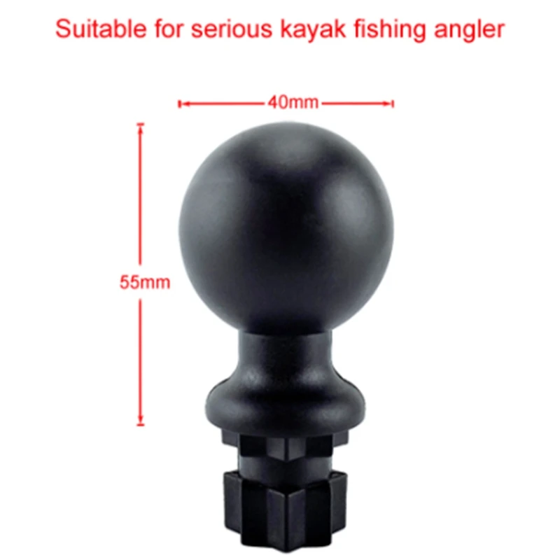 Kayak Universal Mount Base Track Mounting Base For Ram Fishing Rod Holder Tube Kayak Accessories