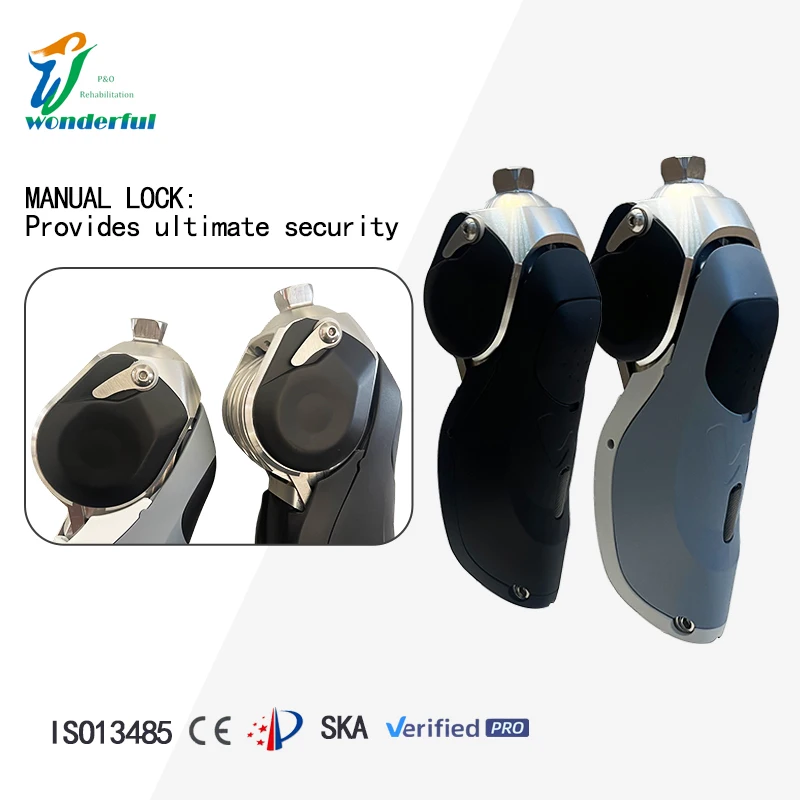 Lightweight Titanium Waterproof Prosthetic Knee Joint Single Axis Hydraulic 120kg Load For Swimming & Daily Walk