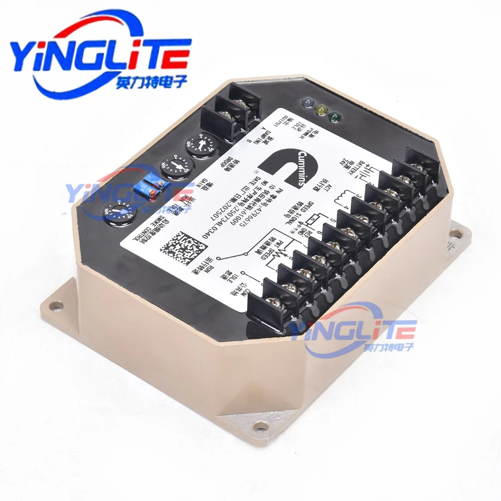 4296674 4296675 Original speed control board with indicator light for diesel generator speed controller