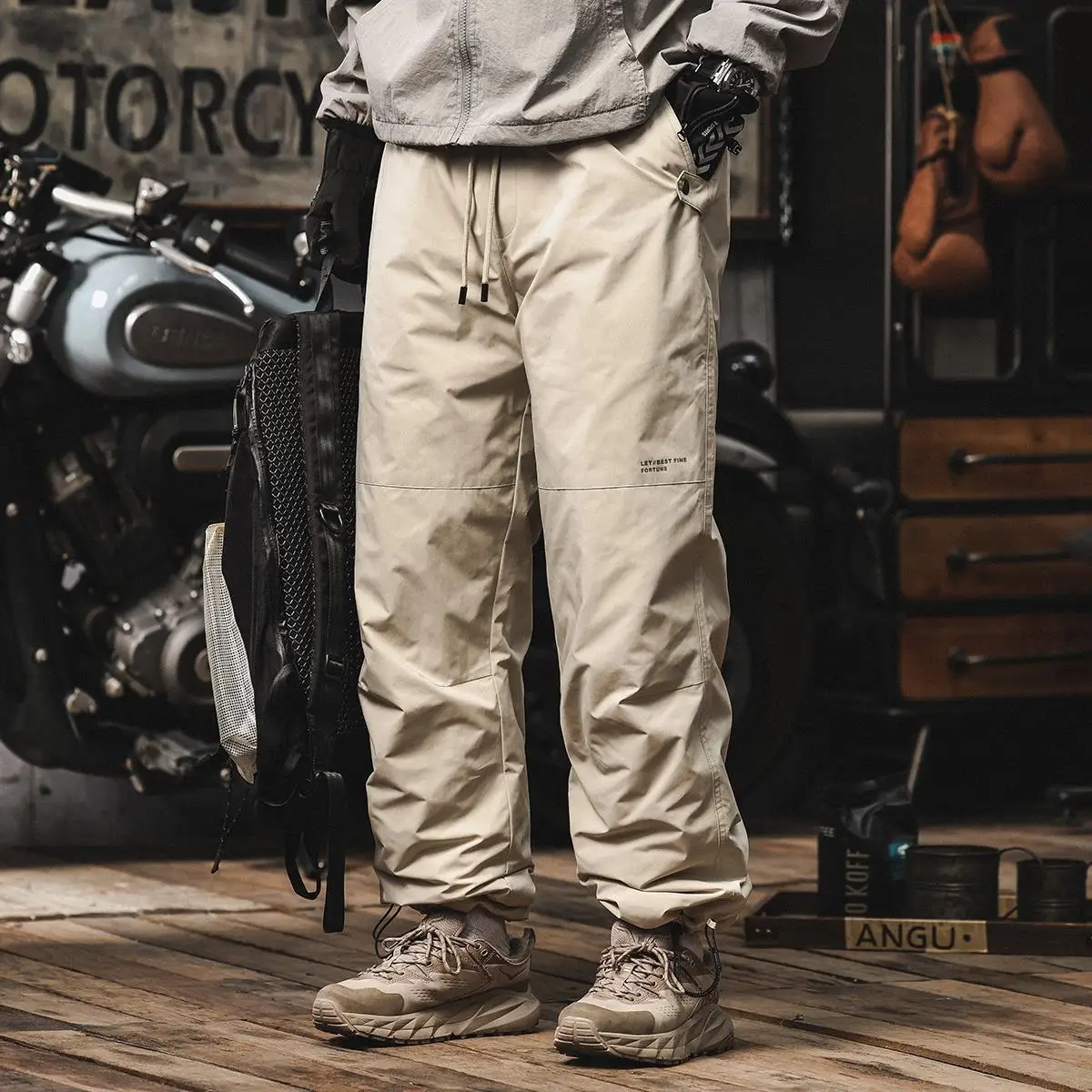 

Зимние теплые пуховые брюки для мужчин, утепленные прямые повседневные брюки для активного отдыха, альпинизма и катания на лыжах, модные молодежные ветрозащитные и морозостойкие брюки