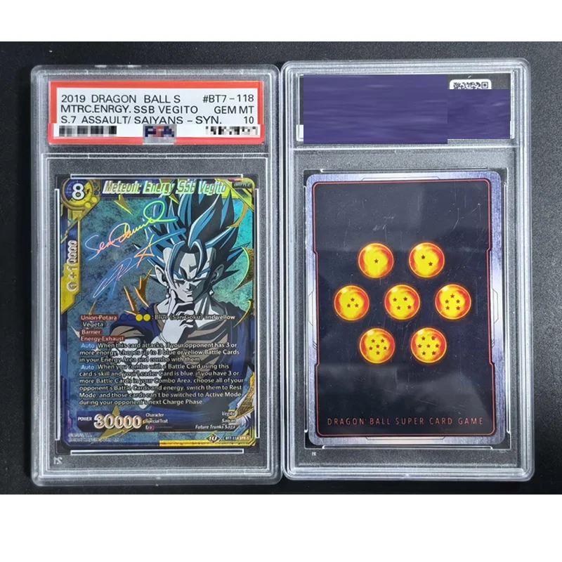 dragon ball super card game assault of the saiyans Diy Proxy 2019 Series 7 #bt7-006 Son Gohan Bt7-131 Vegito Bt7-030 Ss2 Trunks Dragon Ball Super Card Game