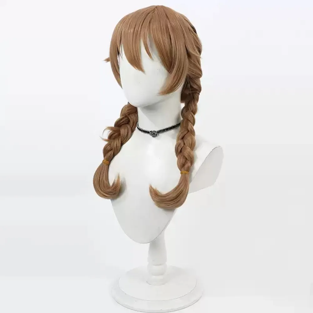 Usagi No Mori lapin Secret jardin Hanana Cosplay perruque double tresses Anime jeux carnaval fête synthétique résistant à la chaleur cheveux