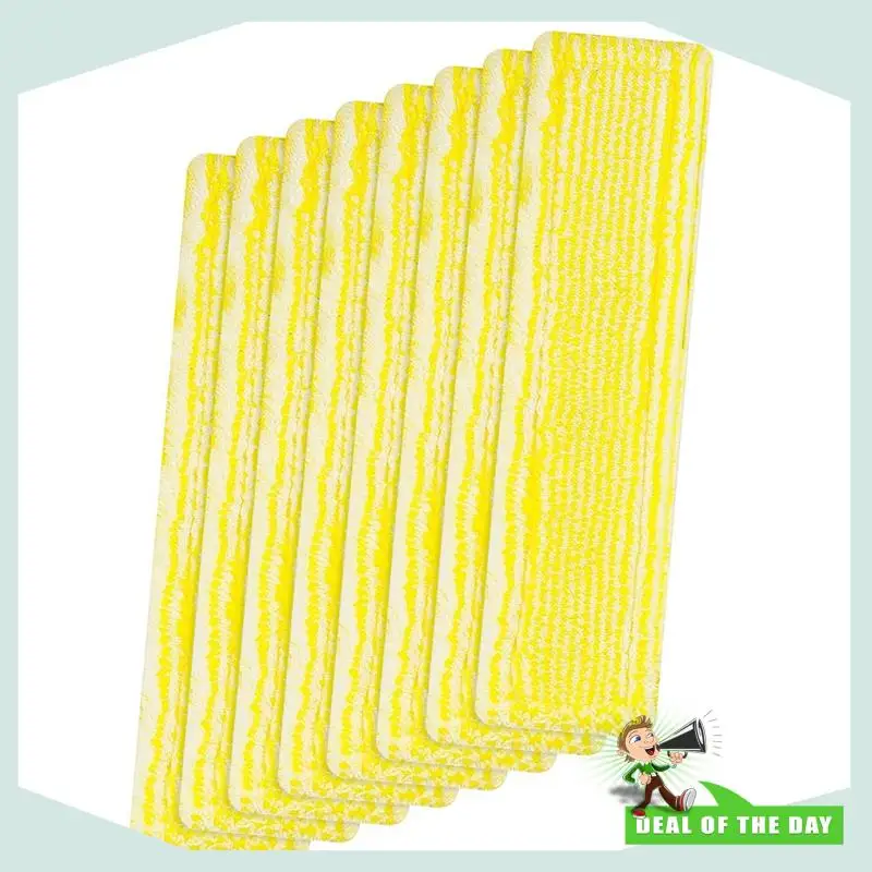 24時間配達 8個 マイクロファイバーモップ交換用 ケルヒャー WV2 WV5 WV6 Plus プレミアムウィンドウクリーナー (2.633-129.0)