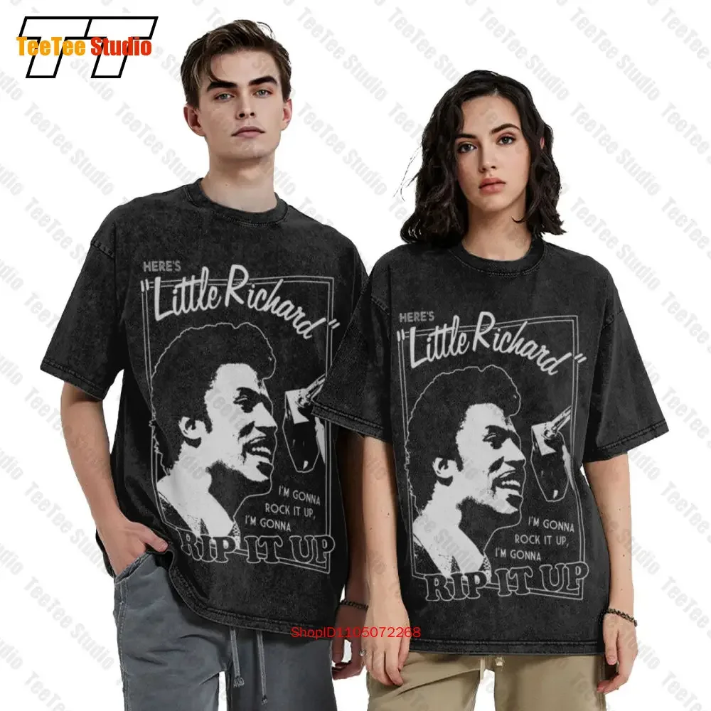 Little Richard Rip It Up Men'S Vintage Oversized T-Shirt RTZ2