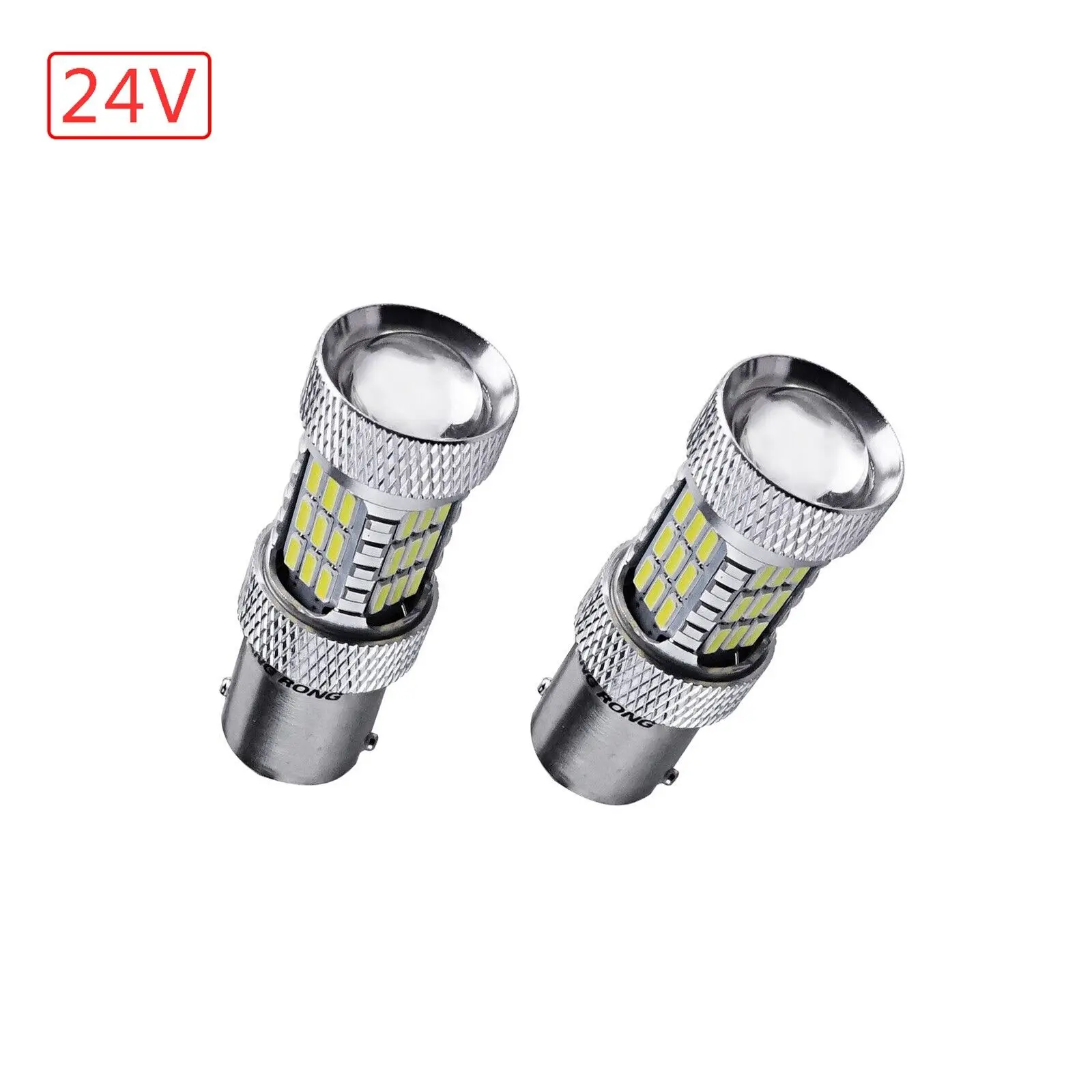 2x 24V 1156 BA15S P21W 42 SMD LED لمبة Sidelight عكس احتياطية ضوء HGV شاحنة