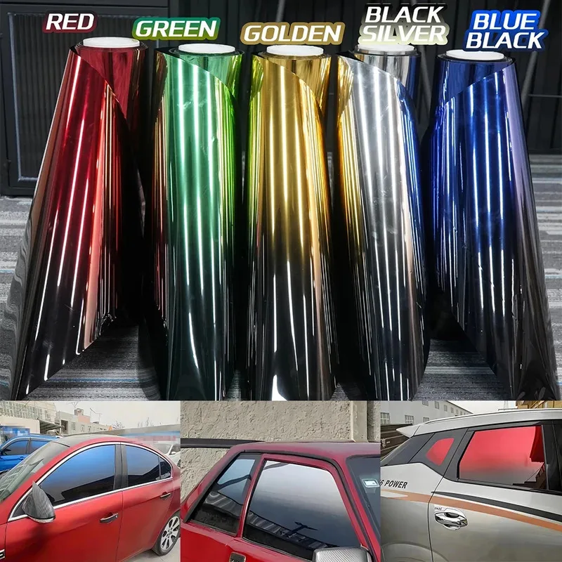 

6M*3M/1M Gradient Car Film Front Windshield Car Stickers PET UV Protected Heat Insulation Color Changing Film