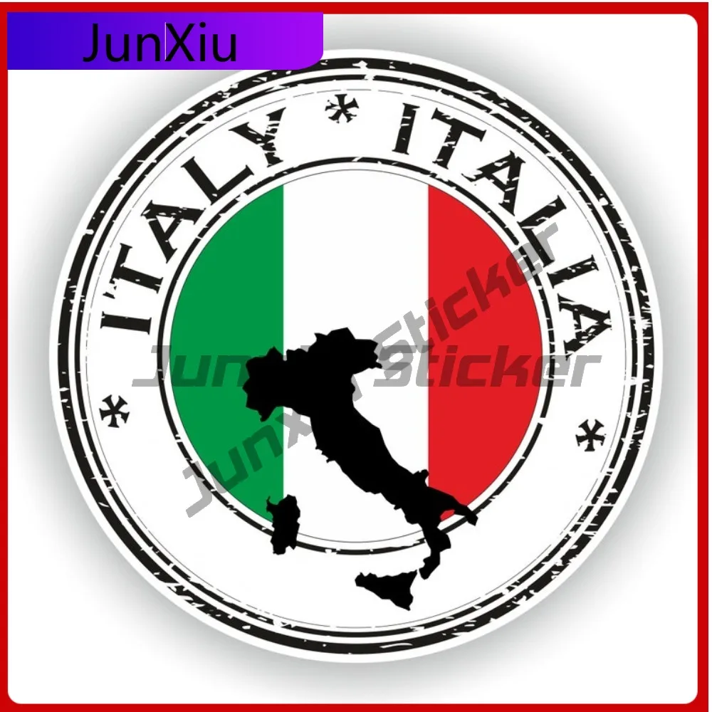 

Italy Seal Round Flag Fashion Auto Surface Decoration Applied To Vehicle Exterior Bodywork And Glass