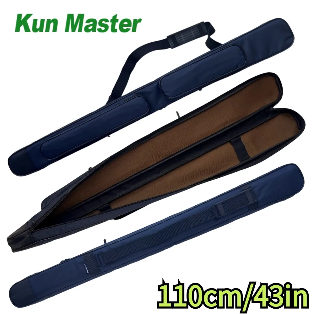 

Tai Chi Sword Bag 105cm Nylon Waterproof Fabric Kung Fu Swords with Shoulder Strap Martial Arts Equipment Carrying Bags Blue