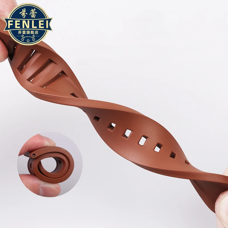 Correa de reloj de goma fluorada de liberación rápida, adaptador de acero de silicona para Casio G-SHOCK, GM-5600, DW5600, DW5610, GA2100, GA110