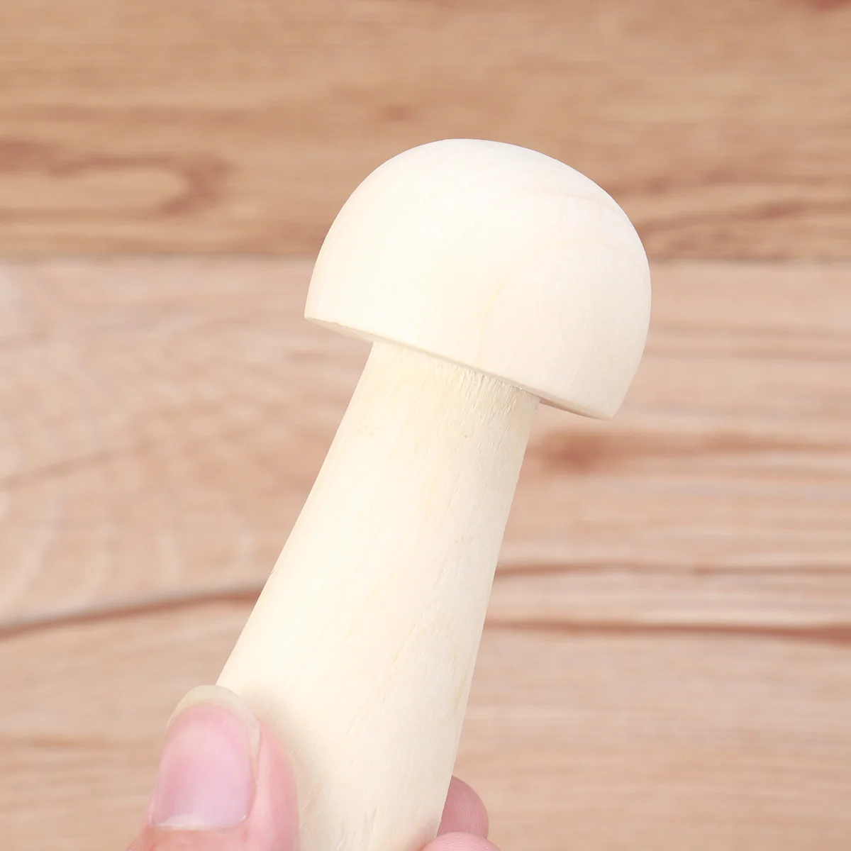 

10Pcs Wood Mushroom Head DIY Painting Wood Chips Decor Creative Craft Gifts 85mm 65mm Wooden DIY Doodle Crafts