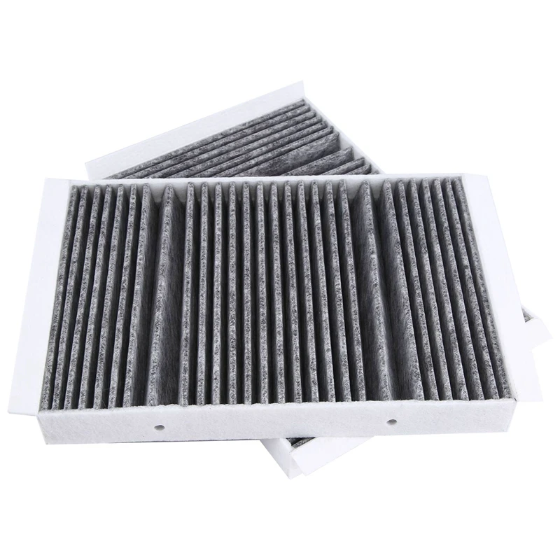 2Pcs Car Activated Carbon Filter Air Filter A2228300318 A2228300418 For Mercedes Benz W222 S300 S400 S500 Coupe Class