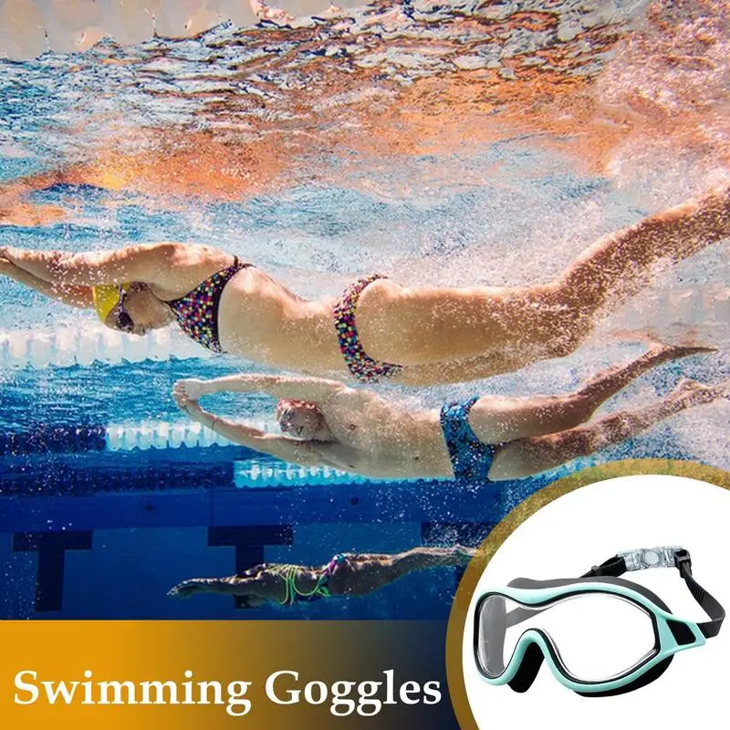 Swim Goggles High Definition Swimming Goggles Full Protection Swim Goggles Anti-Fog No Leaking Swim Glasses For Youth Women Men