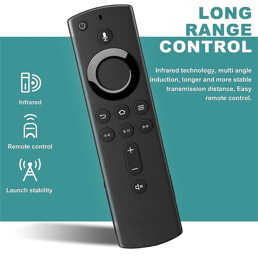 Universal Smart Voice Remote Control 2nd GEN L5B83H Replacement Volume Control Fit for 2nd Gen Fire TV Cube and Fire TV Stick