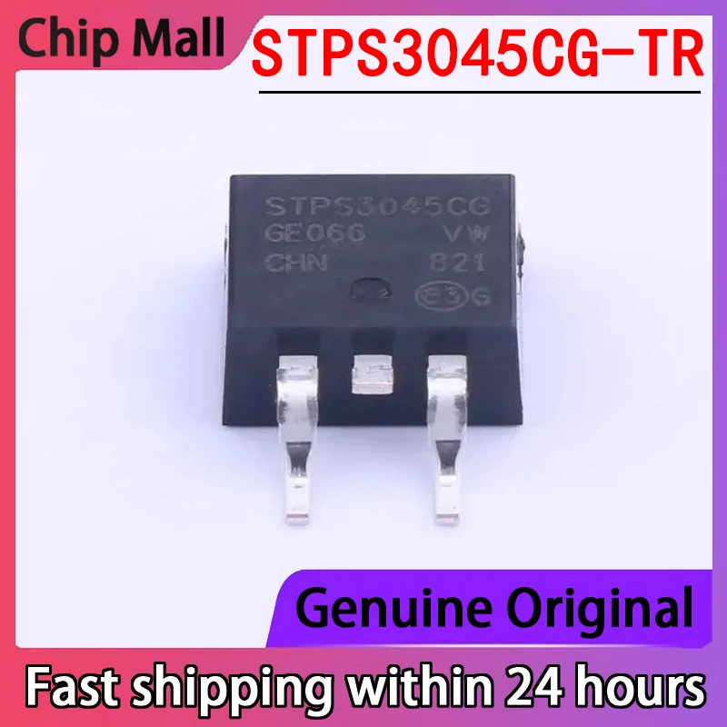 1PCS STPS3045CG-TR STPS3045CG TO-263 Diode and Rectifier Brand New Original