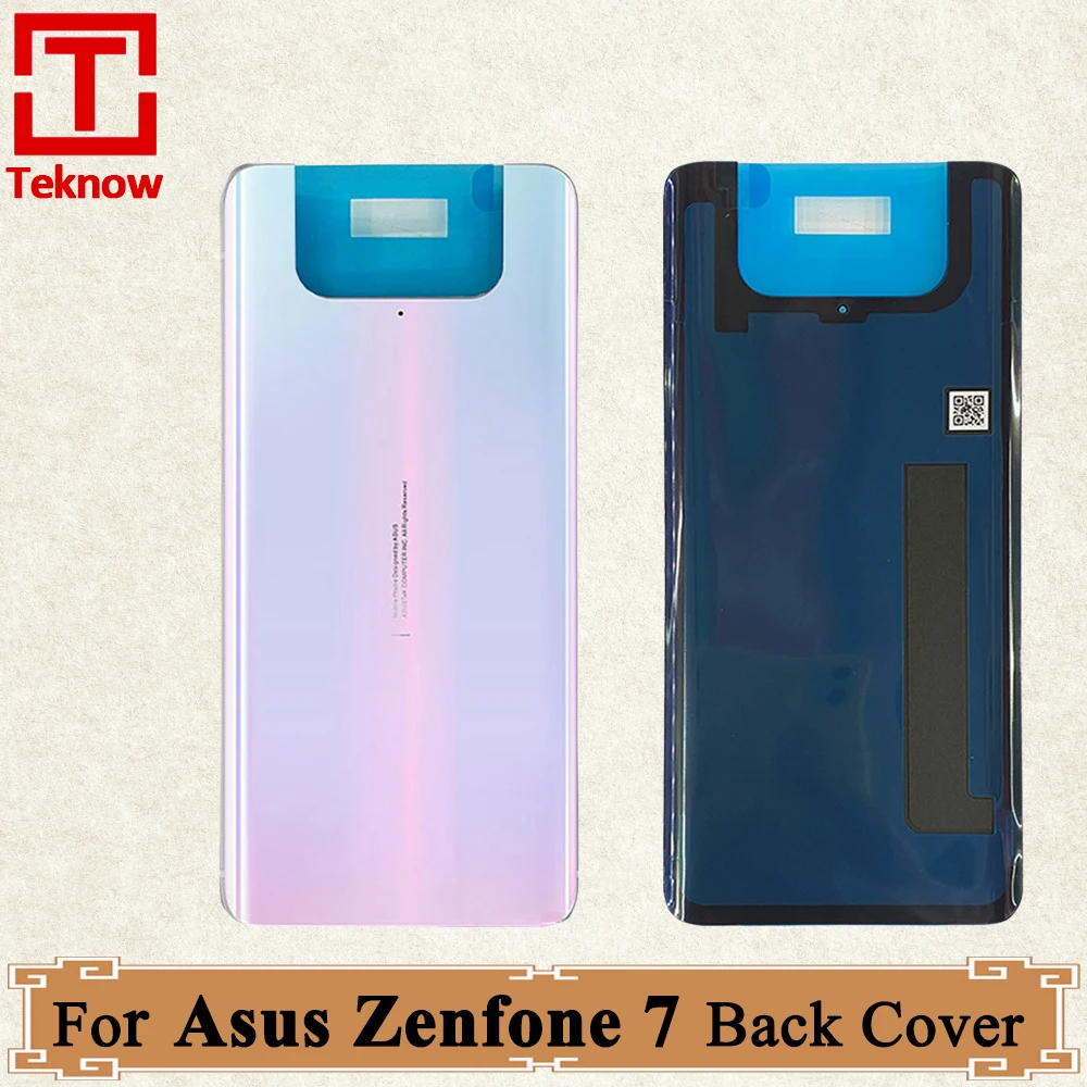 

Original New Back Cover For Asus Zenfone 7 Back Battery Cover Door Rear Housing Case For ASUS ZS670KS Battery Cover Replacement