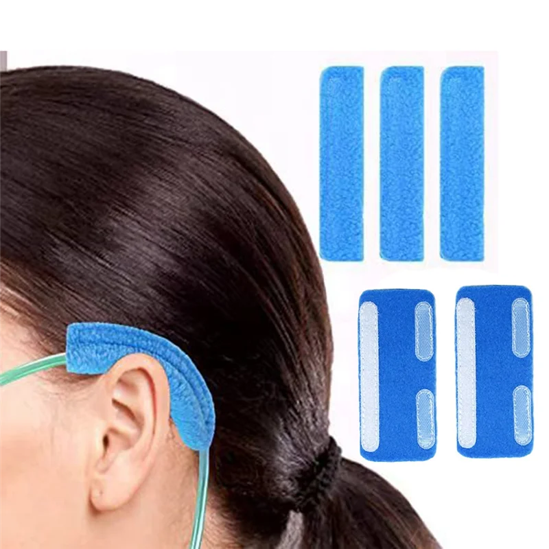 

GYTB-12 Pack Nasal Cannula Ear Cushions Oxygen Comfort Ear Pads For Oxygen Users To Prevent Cheek Indentation Discomfort