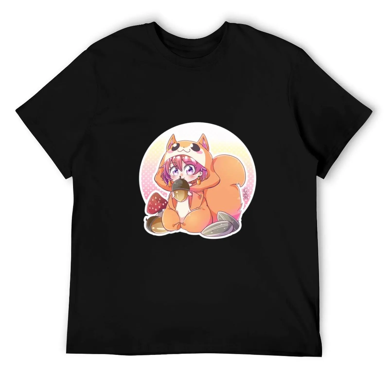 

Ao Kigurumi Yona T-Shirt t shirt man cotton t shirts for man slim fit t shirt man plain T-Shirt