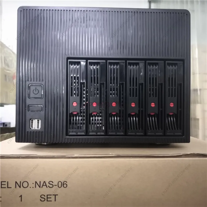 For IPFS Storage Server DIY MINI Empty Chassis,Nas 6-bit Hot Swap