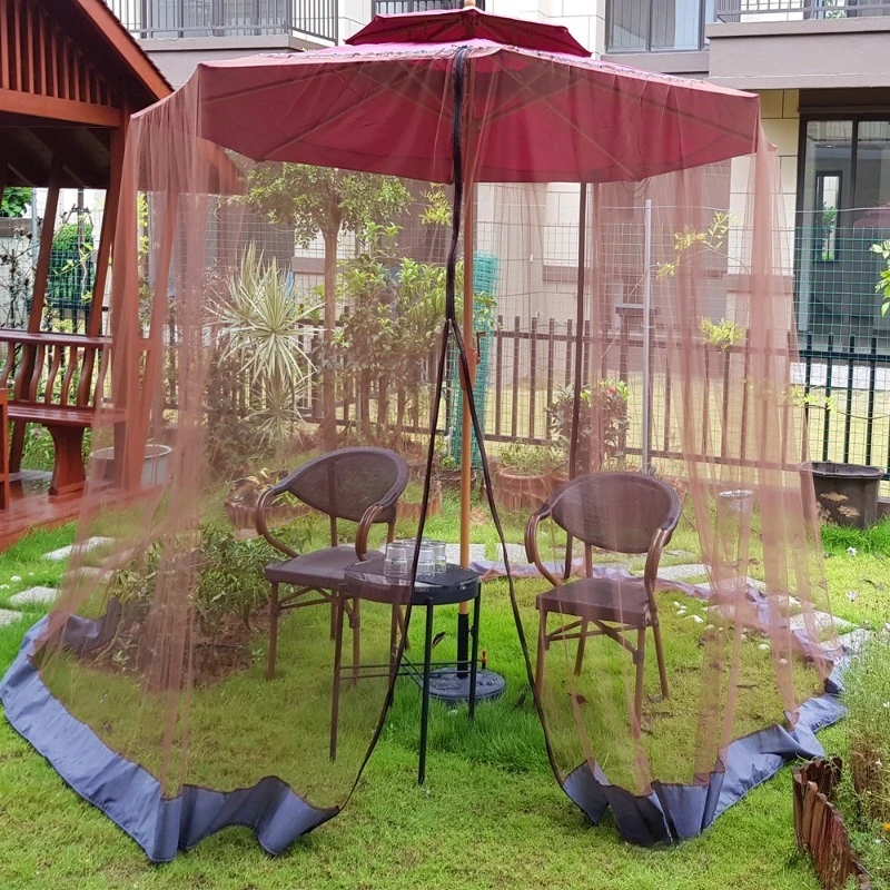 Outdoor parasol mosquito net, gazebo simple mosquito umbrella net mosquito net