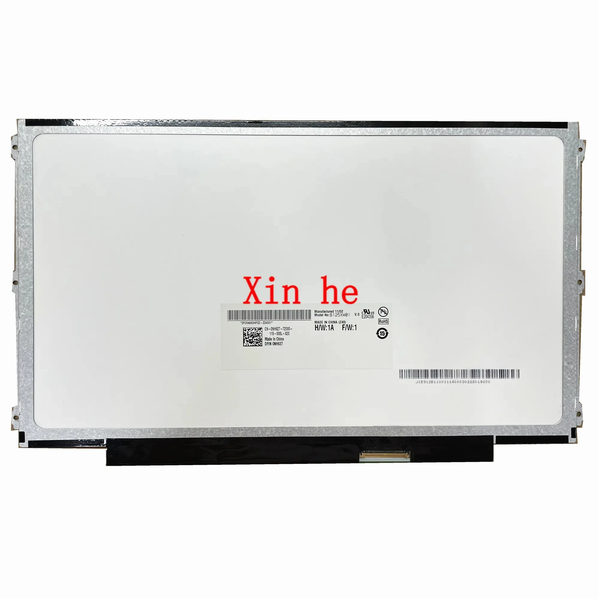 B125XW01 V.0 fit LTN125AT01 LP125WH2-TLB1 12.5'' Laptop LCD Screen 1366*768 LVDS 40 pins