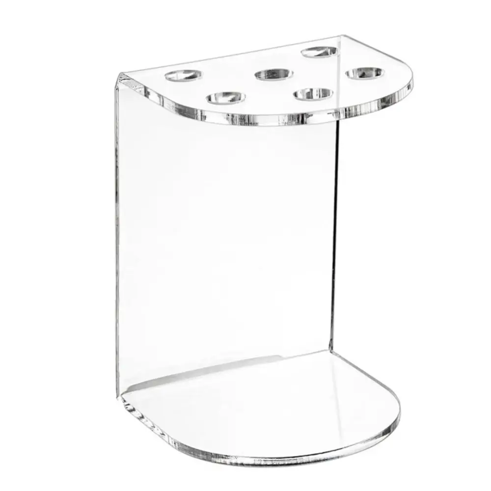 Acryl schaar displayhouder 5/615 roosters transparante make-upborstel organisator duurzame constructie duidelijk display
