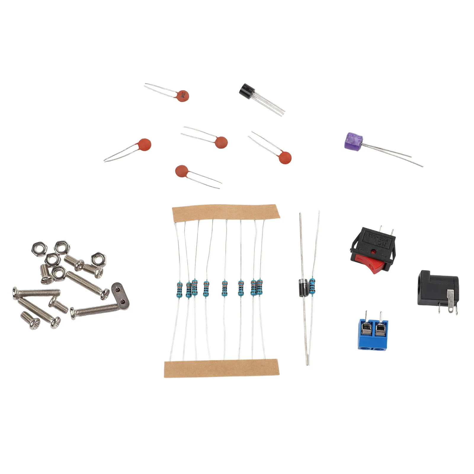 Signal Amplitude DIY Kit PCB Assembly Projects PCB And for acrylic 7-bit Resolution Automatic Range Conversion For DIY