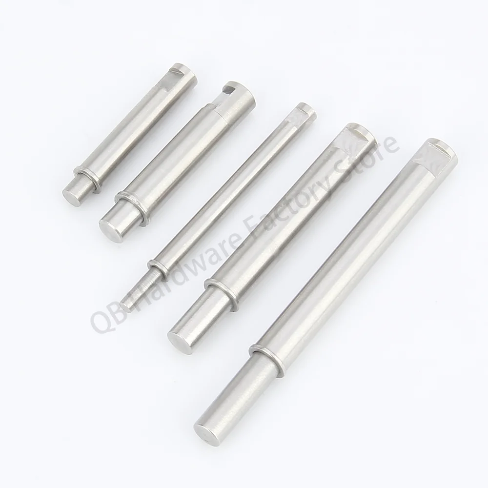 QB512 Light Load 304 Stainless Steel Body Dia2mm 3mm 4mm 5mm Micro Spring Plungers Flat Set Screw