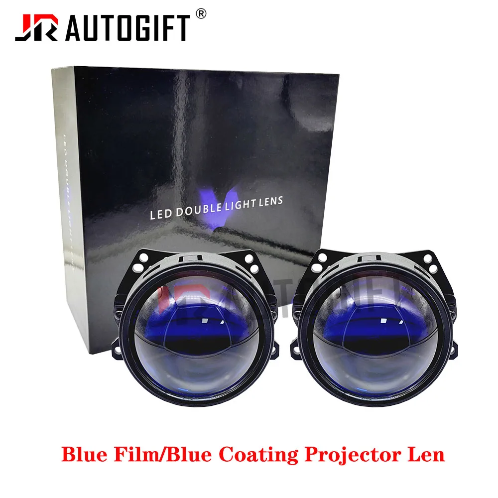 3.0 inch Blue Film Bi Xenon Projector Len Blue Film Auto Headlight Blue Coating Projector Len Fog light Len