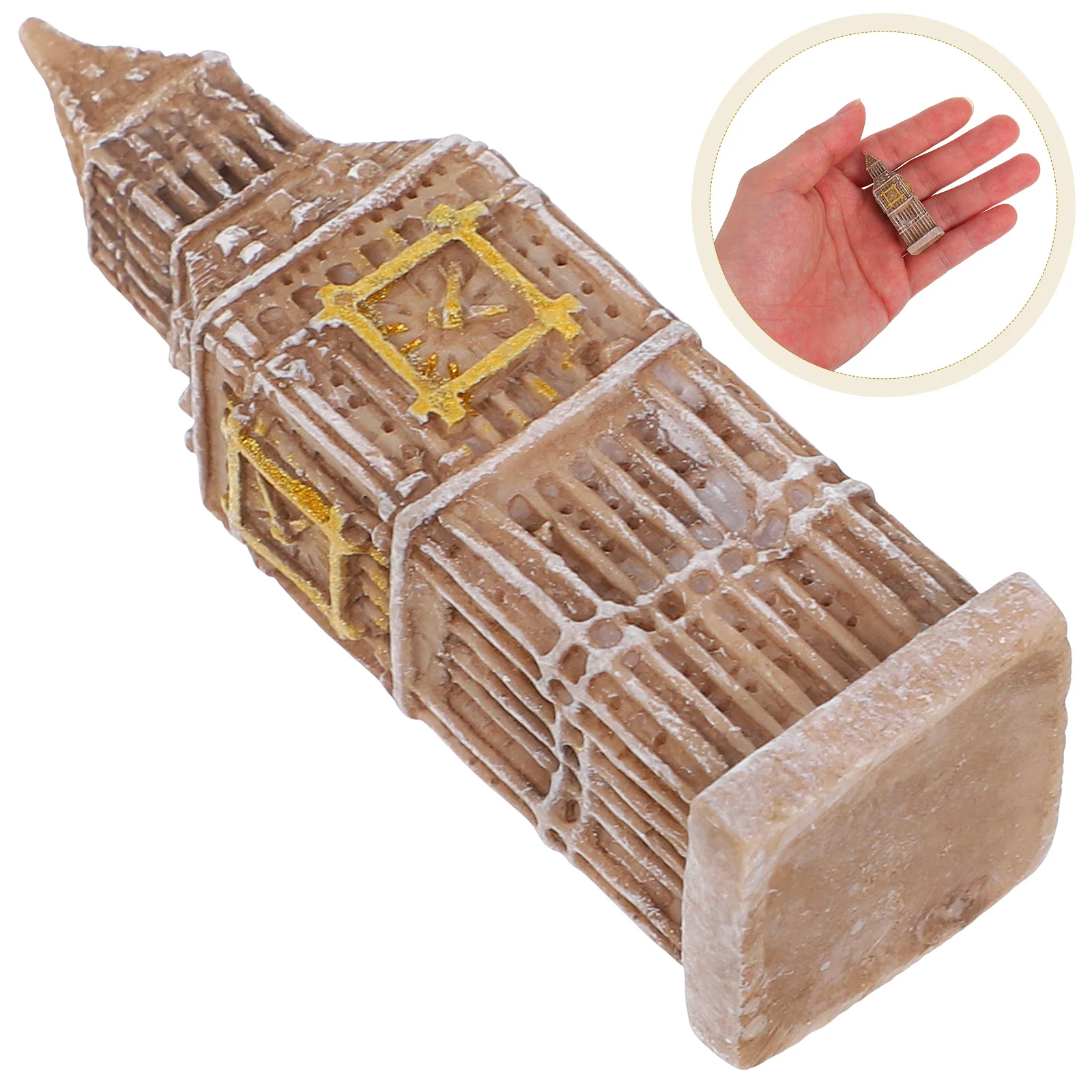 

1pc Realistic Roman Architecture Miniature Statue Handmade Home Decor Aquarium Ornament Gift Ancient History Building Desktop