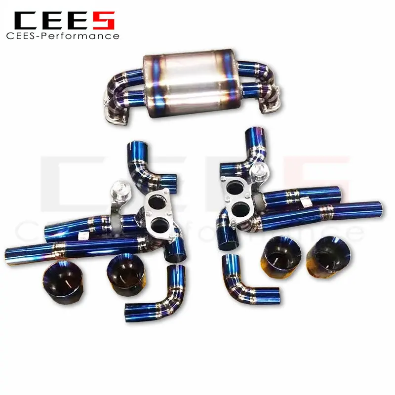 

CEES Catback Exhaust for Ferrari F430 4.3 2005-2009 Titanium Exhaust Pipe Valve Muffler High Performance Car Exhaust System