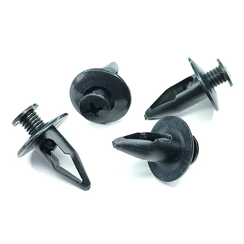 Screw Fit Plastic Rivets For Mazda Fender Wheel Arch Lining Splashguard Scrivets Plastic Rivet Trim Clips Auto Accessories