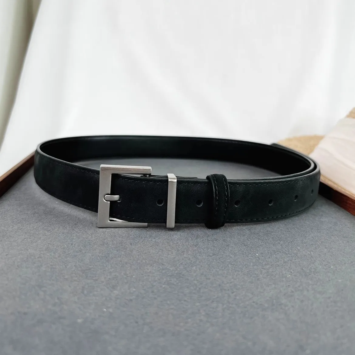 Women's Fashion Faux Suede Genuine Leather Corset Female Cummerbund Coat Waistband Dress Decration Wide Belt J548