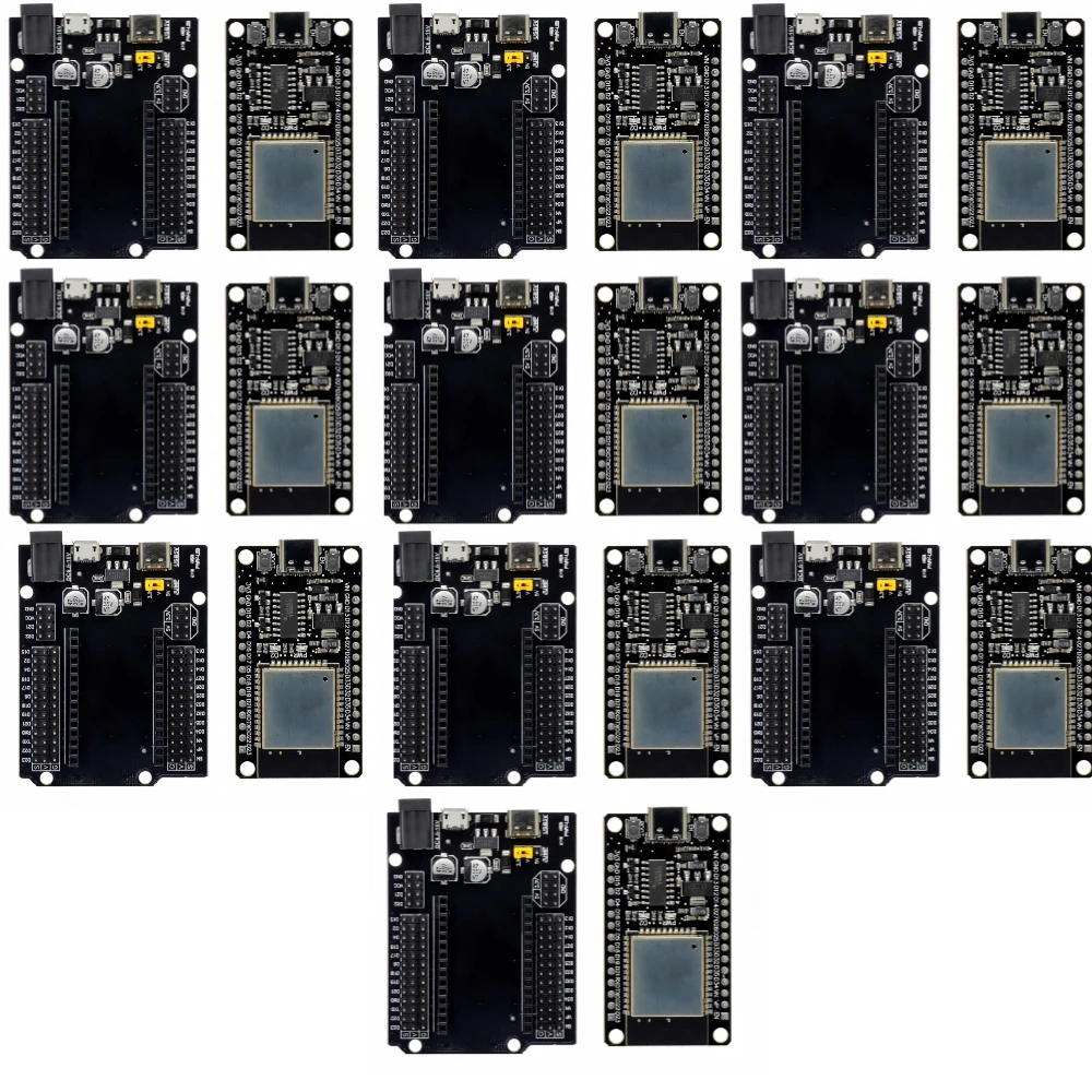 1-10pcsESP32 Development Board TYPE-C USB CH340C WiFi+Bluetooth Ultra-Low Power Consumption Dual Core ESP32-DevKitC-32 ESP-WROOM