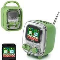 Divoom T-tiivoo-2 Mini Altavoz Bluetooth Retro con ruido blanco, altavoz portátil Vintage para ayuda al sueño, Altavoz Bluetooth, Subwoofer de alta calidad