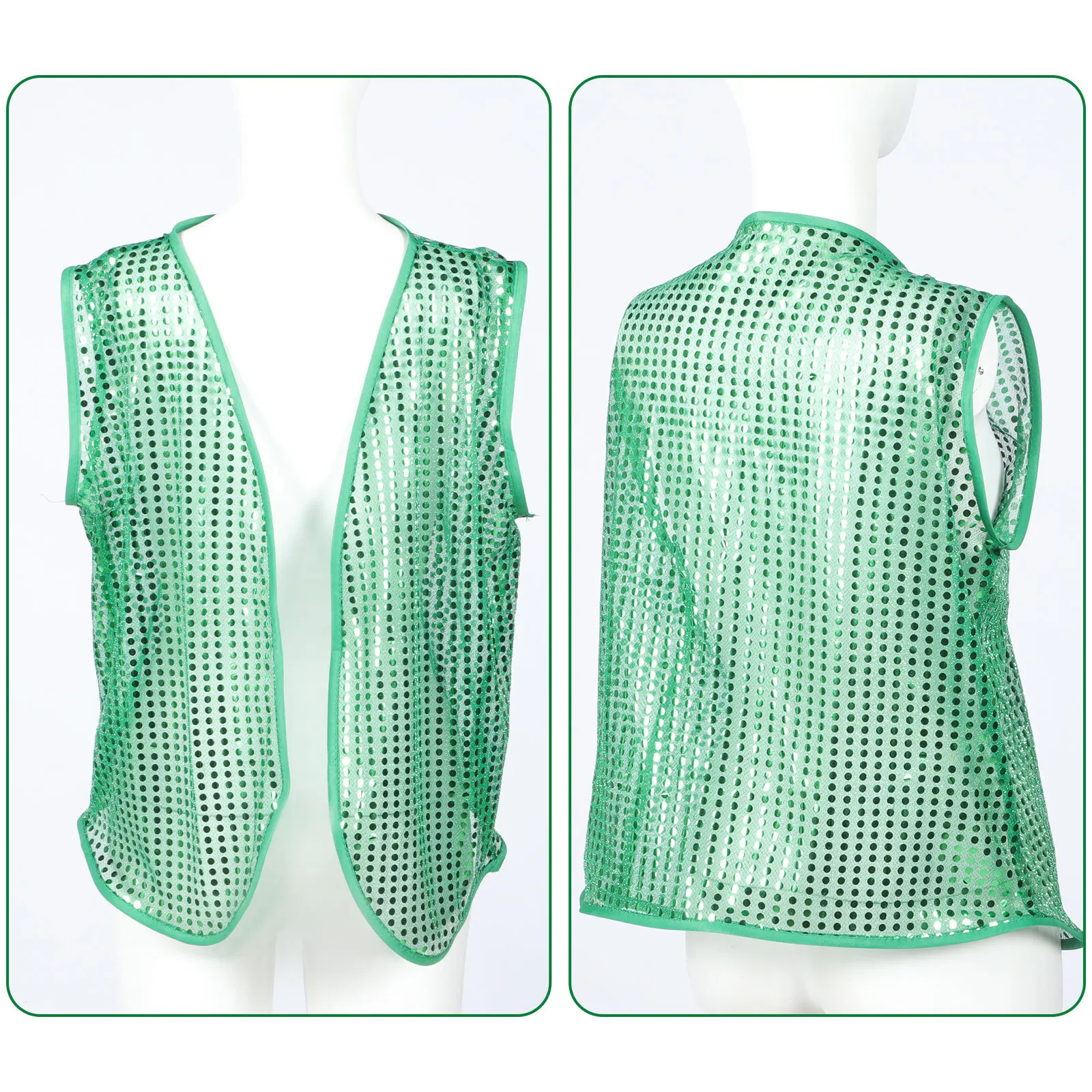Рисунок 3 - Блестящий жилет на день Святого Патрика