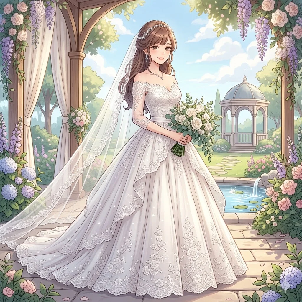 DZHS Customized wedding dress